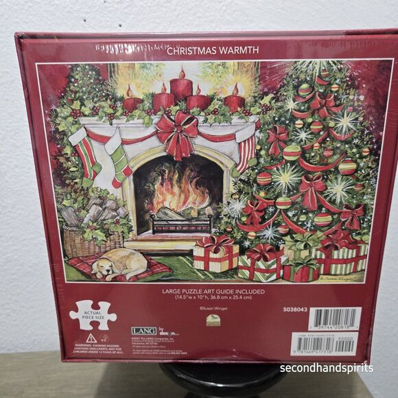 NEW Lang Susan Winget Heart And Home CHRISTMAS WARMTH 1000 Piece Puzzle - Picture 3 of 5